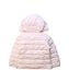 A Pink Puffer/Quilted Jackets from Tommy Hilfiger in size 2T for girl. (Back View)