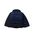 A Navy Puffer/Quilted Jackets from Jacadi in size 12-18M for girl. (Back View)