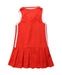 A Red Sleeveless Dresses from Adidas in size 3T for girl. (Back View)