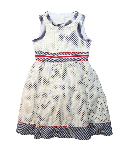 A Multicolour Sleeveless Dresses from Nicholas & Bears in size 4T for girl. (Front View)