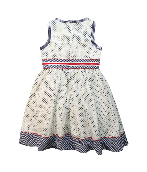 A Multicolour Sleeveless Dresses from Nicholas & Bears in size 4T for girl. (Back View)