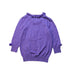A Purple Long Sleeve Tops from Nicholas & Bears in size 4T for girl. (Back View)