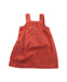 A Orange Overall Dresses from Jojo Maman Bébé in size 12-18M for girl. (Back View)