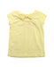 A Yellow Short Sleeve T Shirts from Liu Jo in size 12-18M for girl. (Back View)