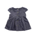 A Grey Short Sleeve Dresses from Catherine Malandrino in size 6-12M for girl. (Back View)