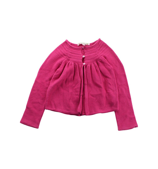 A Pink Cardigans from Bonpoint in size 2T for girl. (Front View)