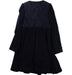 A Purple Long Sleeve Dresses from Nicholas & Bears in size 8Y for girl. (Back View)