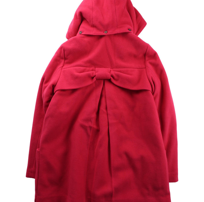 A Red Coats from Jacadi in size 10Y for girl. (Back View)