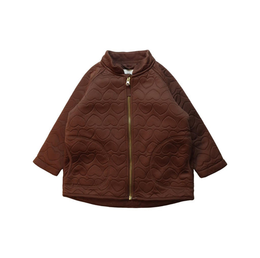 A Brown Lightweight Jackets from Konges Sløjd in size 3T for girl. (Front View)