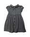 A Grey Short Sleeve Dresses from Jacadi in size 3T for girl. (Back View)
