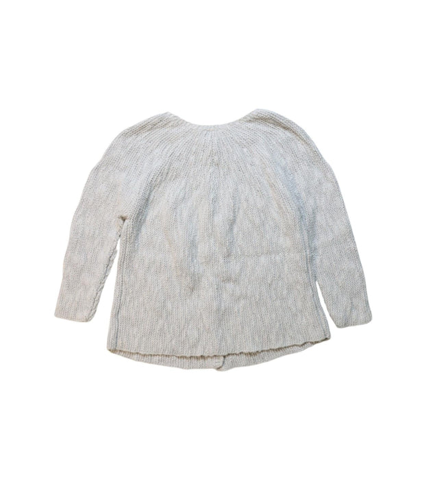 A White Cardigans from Seed in size 12-18M for girl. (Back View)