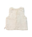 A Ivory Sweater Vests from Organic Mom in size 18-24M for girl. (Back View)