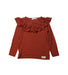 A Brown Skirt Sets from MarMar in size 2T for girl. (Front View)