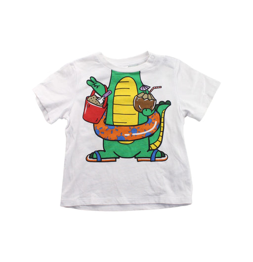 A White Short Sleeve T Shirts from Stella McCartney in size 2T for boy. (Front View)