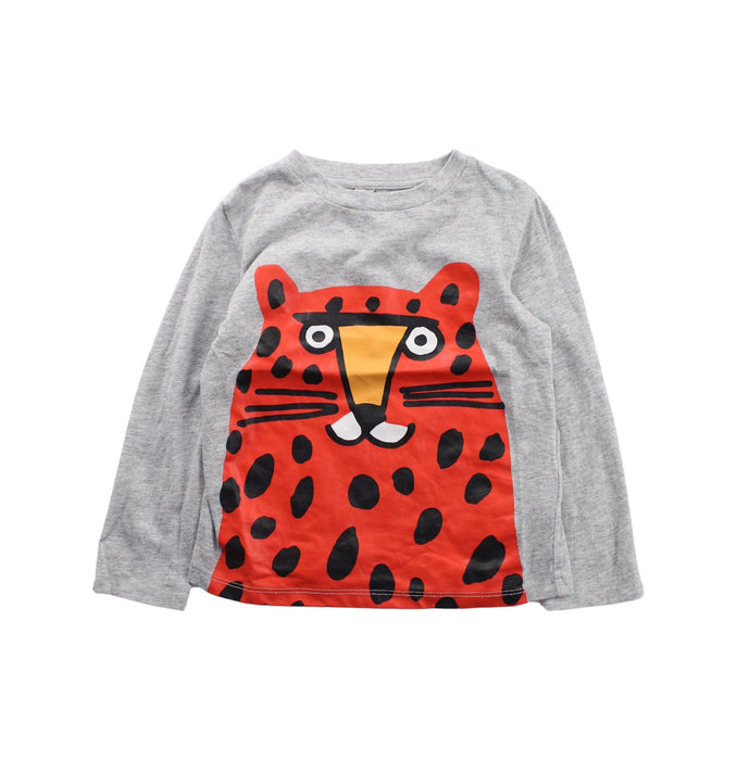A Grey Long Sleeve T Shirts from Stella McCartney in size 3T for boy. (Front View)