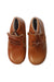 A Brown Casual Boots from Piulin in size 3T for boy. (Back View)