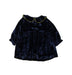 A Navy Long Sleeve Dresses from Jacadi in size 12-18M for girl. (Back View)