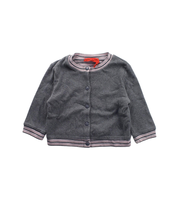 A Grey Cardigans from Sonia Rykiel in size 6-12M for boy. (Front View)