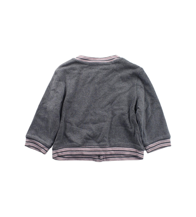 A Grey Cardigans from Sonia Rykiel in size 6-12M for boy. (Back View)