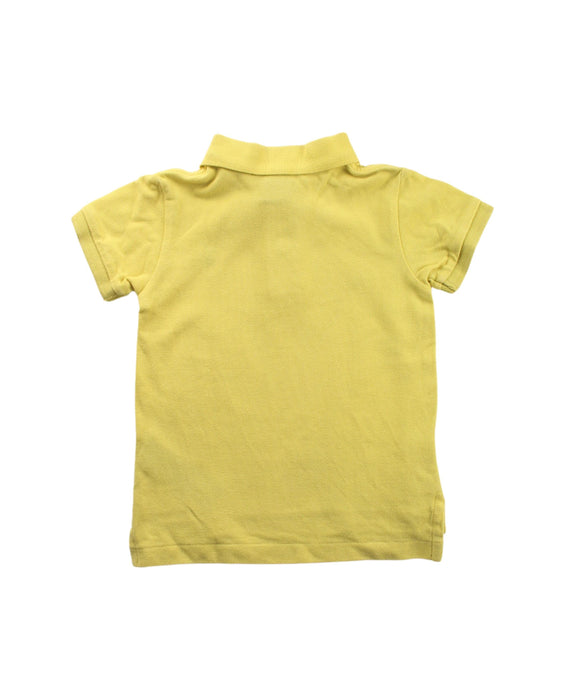 A Yellow Short Sleeve Polos from Polo Ralph Lauren in size 6-12M for boy. (Back View)
