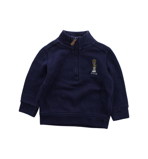 A Blue Knit Sweaters from Ralph Lauren in size 6-12M for boy. (Front View)