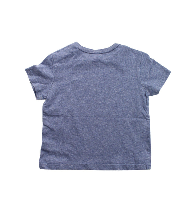 A Blue Short Sleeve T Shirts from Ralph Lauren in size 6-12M for boy. (Back View)