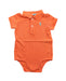 A Orange Short Sleeve Bodysuits from Ralph Lauren in size 6-12M for neutral. (Front View)