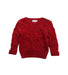 A Red Knit Sweaters from Ralph Lauren in size 3-6M for neutral. (Front View)