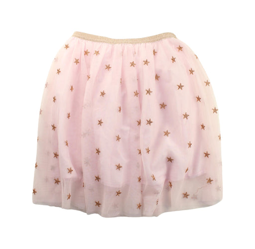 A Pink Tulle Skirts from Seed in size 7Y for girl. (Front View)
