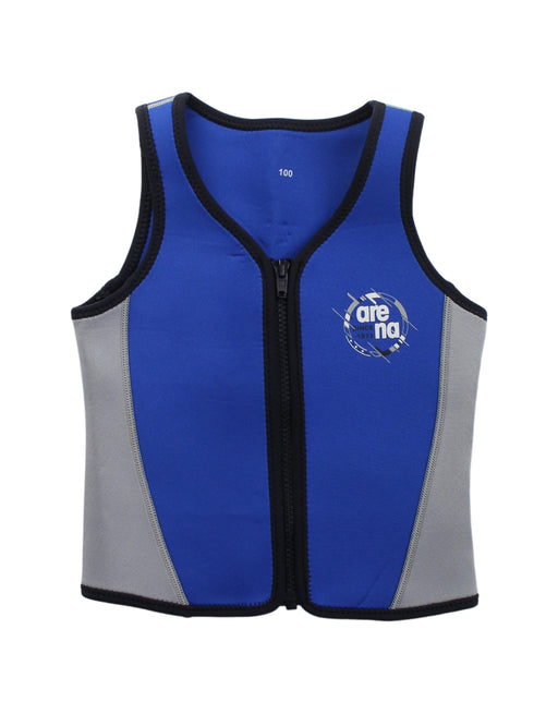 A Blue Wetsuits from Arena in size 2T for boy. (Front View)