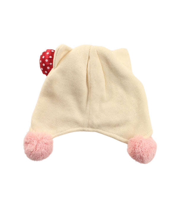 A White Beanies from Sanrio in size O/S for girl. (Back View)