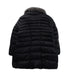 A Black Puffer/Quilted Jackets from Dior in size 6T for boy. (Back View)