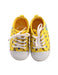 A Yellow Sneakers from Sugarman in size 12-18M for boy. (Back View)