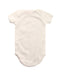 A White Short Sleeve Bodysuits from Bonpoint in size 0-3M for girl. (Back View)
