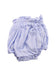 A Blue Dress Sets from Nanos in size 3-6M for girl. (Back View)