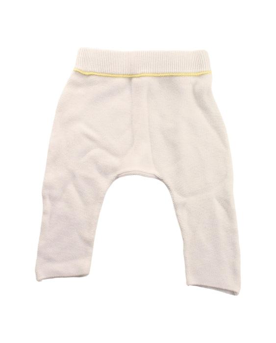 A White Pants Sets from Vertbaudet in size 3-6M for girl. (Back View)