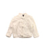 A White Cardigans from Shanghai Tang in size 3-6M for girl. (Front View)