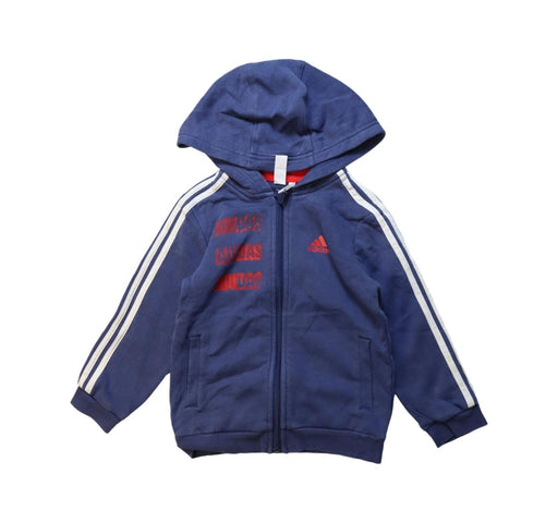 A Multicolour Lightweight Jackets from Adidas in size 2T for boy. (Front View)