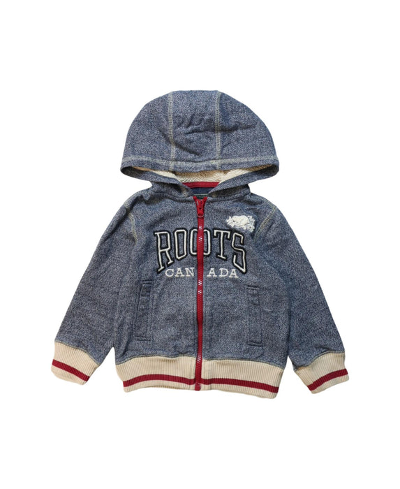 A Multicolour Lightweight Jackets from Roots in size 2T for neutral. (Front View)