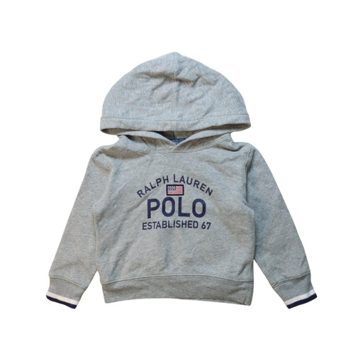 A Multicolour Hooded Sweatshirts from Polo Ralph Lauren in size 2T for neutral. (Front View)