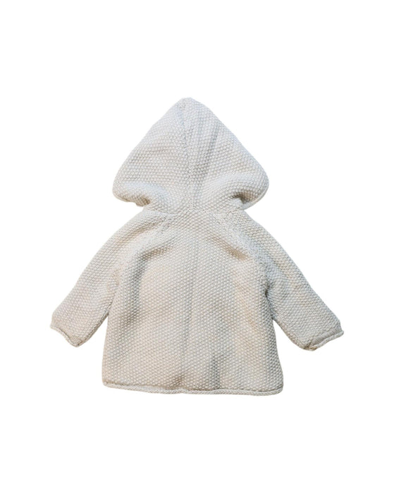 A Grey Lightweight Jackets from Seed in size 0-3M for neutral. (Back View)
