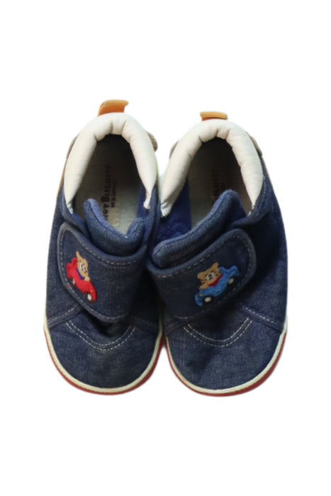 A Multicolour Sneakers from Miki House in size 3T for boy. (Back View)