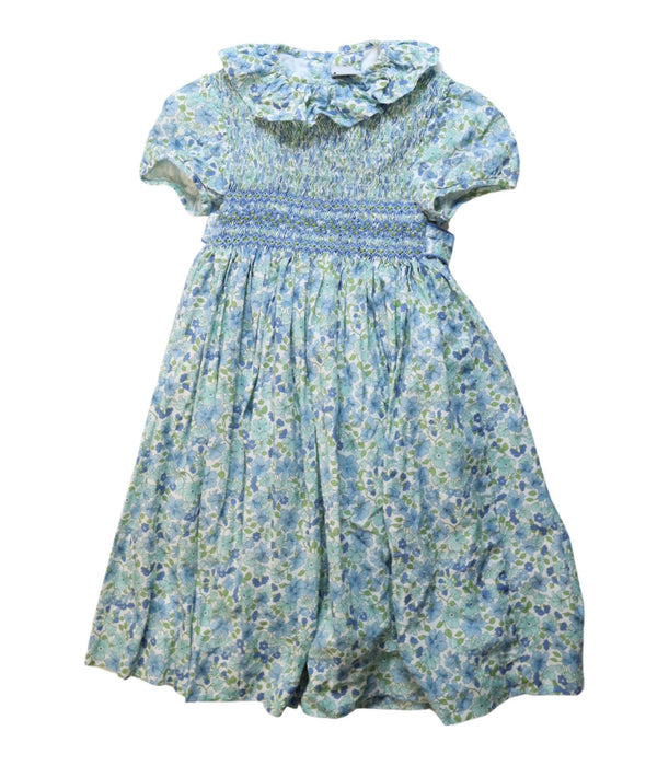 A Multicolour Short Sleeve Dresses from Pepa London in size 5T for girl. (Front View)