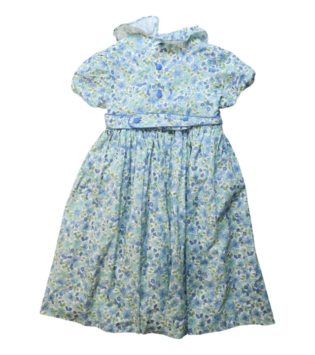 A Multicolour Short Sleeve Dresses from Pepa London in size 5T for girl. (Back View)