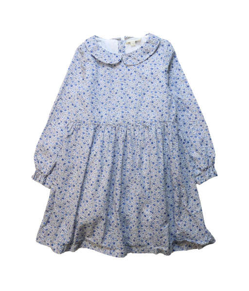 A Multicolour Long Sleeve Dresses from Olivier London in size 5T for girl. (Front View)