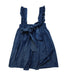 A Navy Sleeveless Tops from Phi Clothing in size 7Y for girl. (Back View)