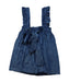A Navy Sleeveless Tops from Phi Clothing in size 4T for girl. (Back View)