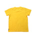 A Yellow Short Sleeve T Shirts from Miki House in size 5T for boy. (Back View)