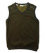 A Green Sweater Vests from Daks in size 13Y for boy. (Front View)