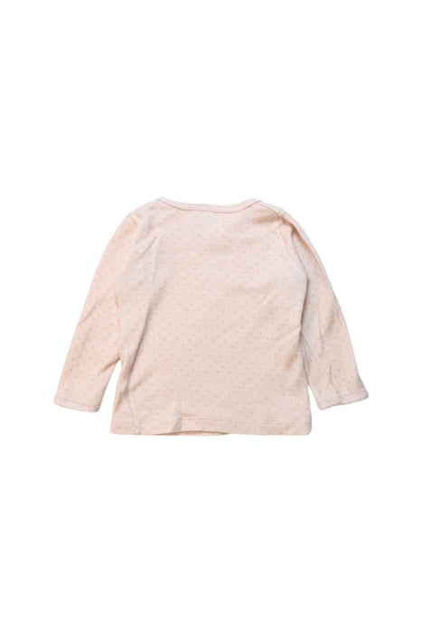A Pink Separates from Petit Bateau in size 2T for girl. (Back View)